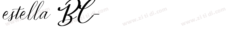 estella BC字体转换